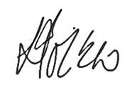 Dr. Katie Moisse signature